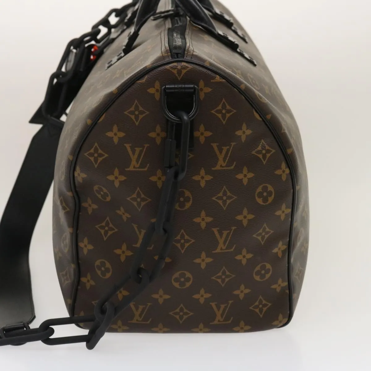 LOUIS VUITTON Monogram Virgil Abloh Keepall Band 50 BostonBag M44471 29582S