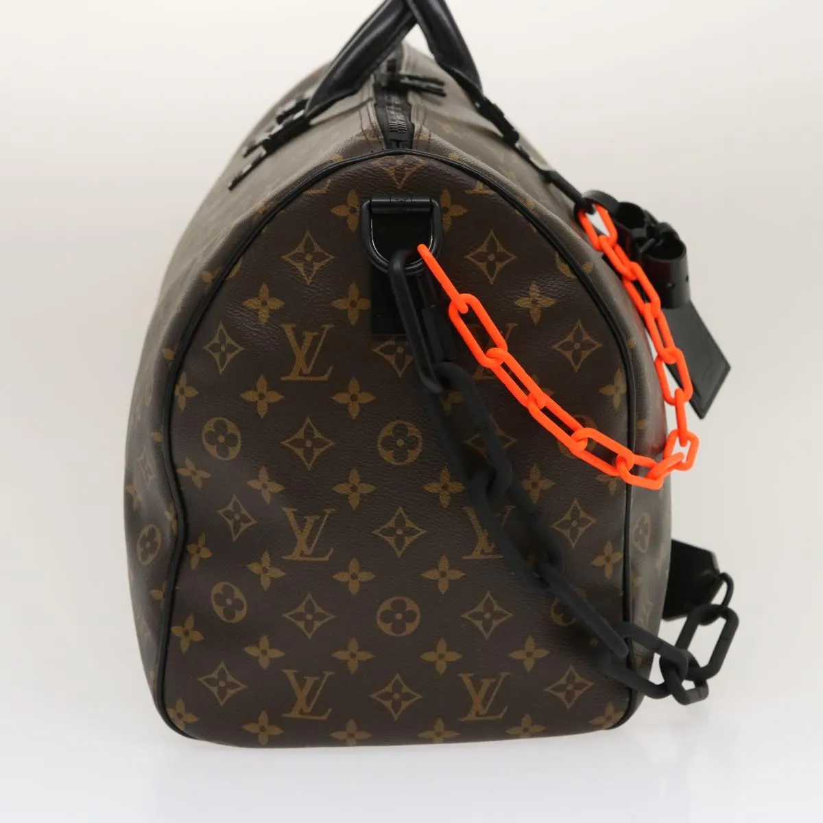 LOUIS VUITTON Monogram Virgil Abloh Keepall Band 50 BostonBag M44471 29582S
