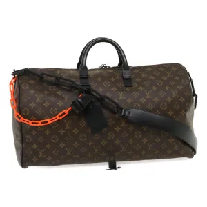 LOUIS VUITTON Monogram Virgil Abloh Keepall Band 50 BostonBag M44471 29582S