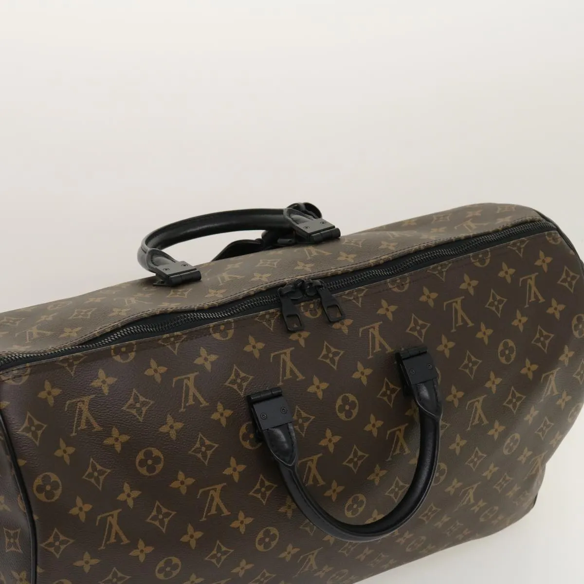 LOUIS VUITTON Monogram Virgil Abloh Keepall Band 50 BostonBag M44471 29582S