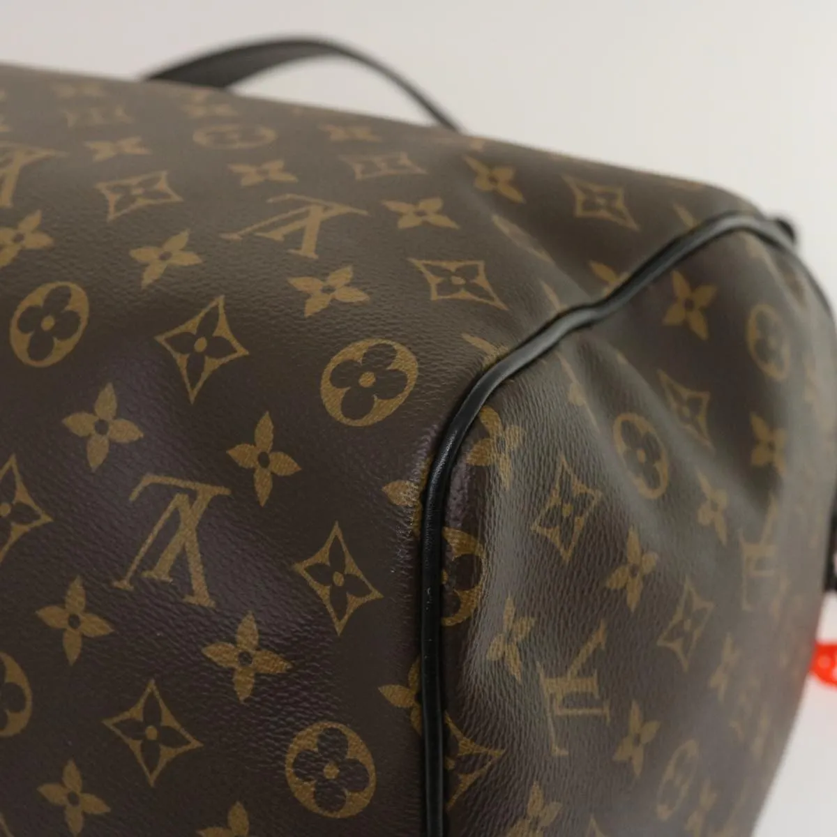 LOUIS VUITTON Monogram Virgil Abloh Keepall Band 50 BostonBag M44471 29582S