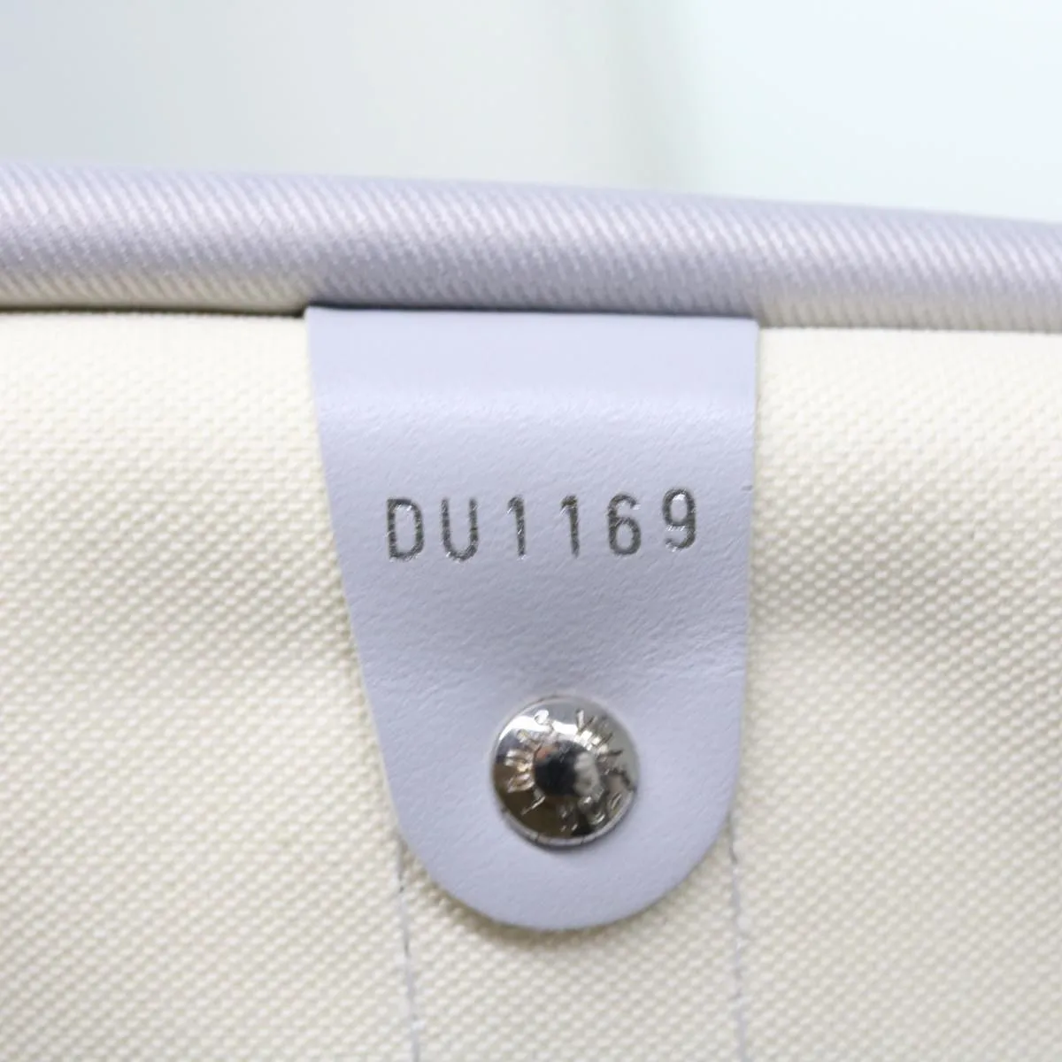 LOUIS VUITTON Monogram White Keepall Bandouliere 50 Bag M44643 LV 55862S