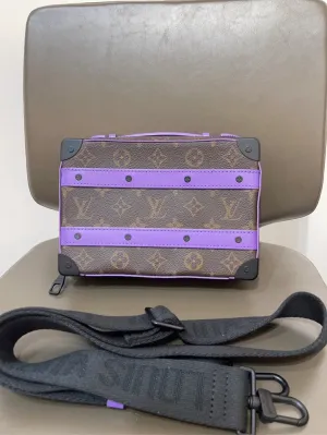 Louis Vuitton Soft Trunk Monogram Canvas Purple Crossbody