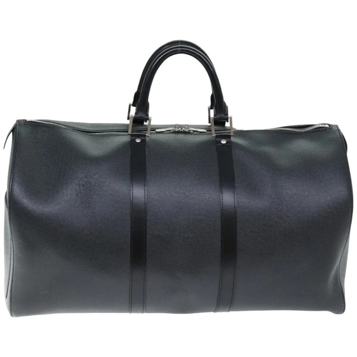 LOUIS VUITTON Taiga Keepall 50 Boston Bag Ardoise LV 74384
