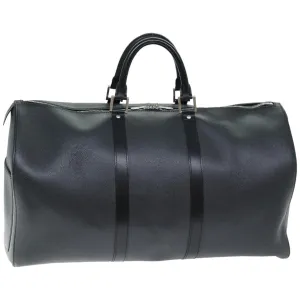 LOUIS VUITTON Taiga Keepall 50 Boston Bag Ardoise LV 74384