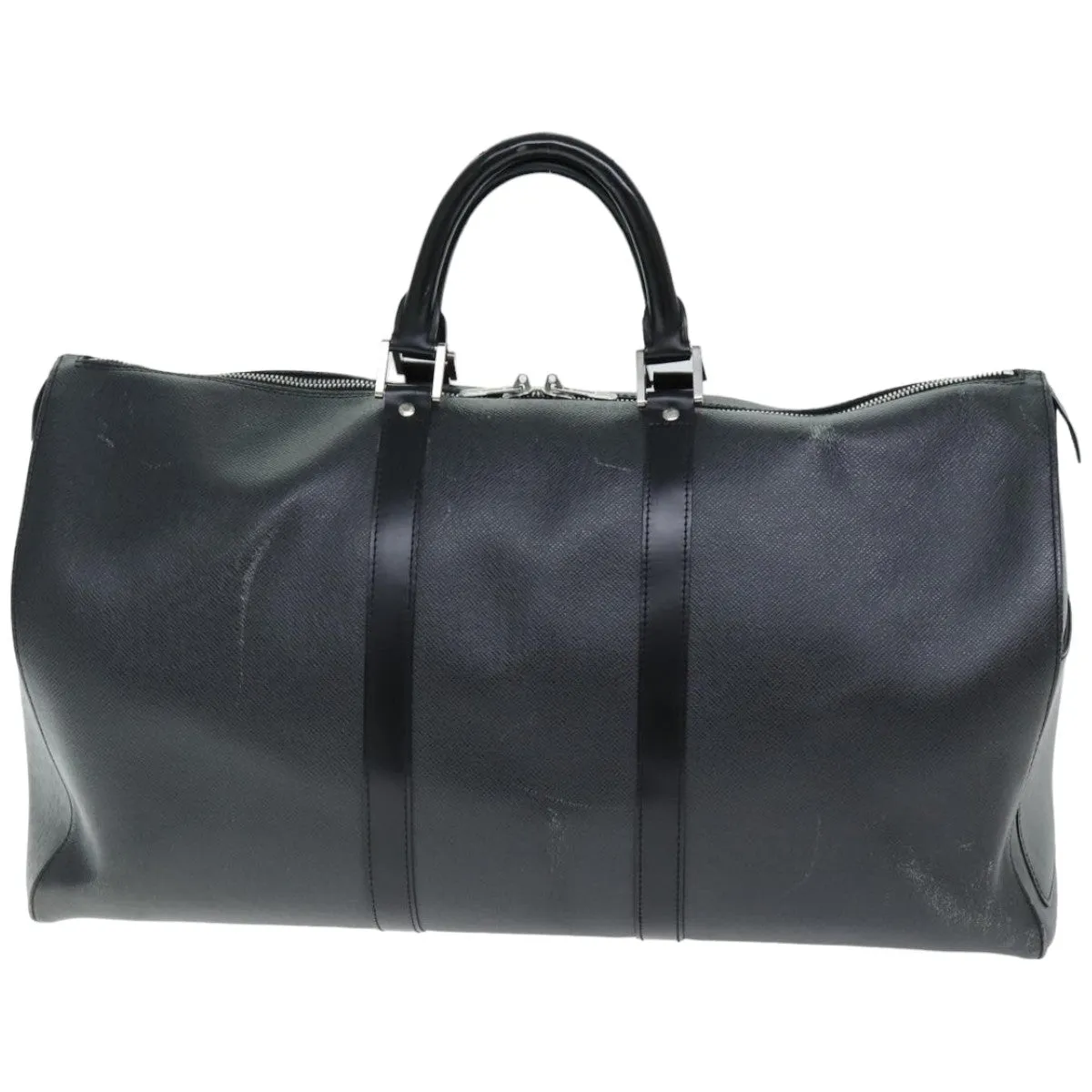 LOUIS VUITTON Taiga Keepall 50 Boston Bag Ardoise LV 74384
