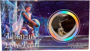 Love Pearl™ Aquarius Zodiac Cage Necklace DIY Oyster Opening Kit