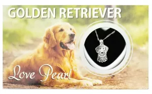 Love Pearl™ Golden Retriever Cage Necklace DIY Oyster Opening Kit