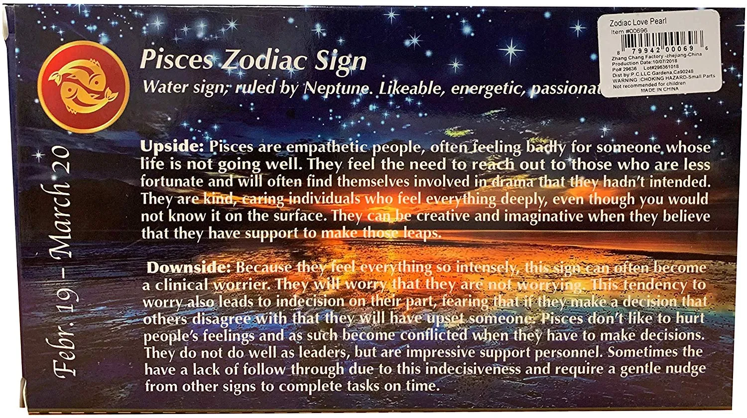Love Pearl™ Pisces Zodiac Cage Necklace DIY Oyster Opening Kit