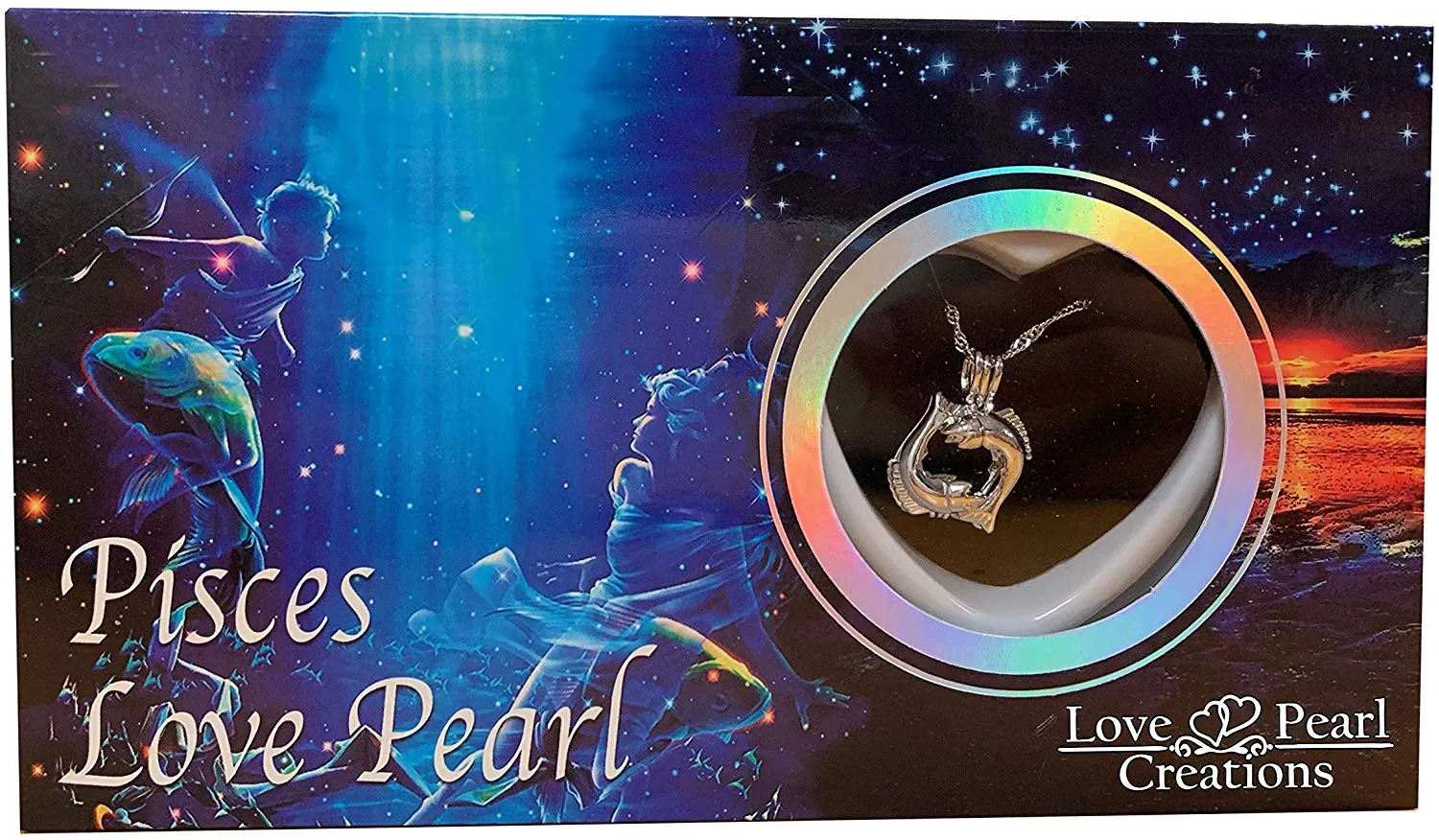 Love Pearl™ Pisces Zodiac Cage Necklace DIY Oyster Opening Kit