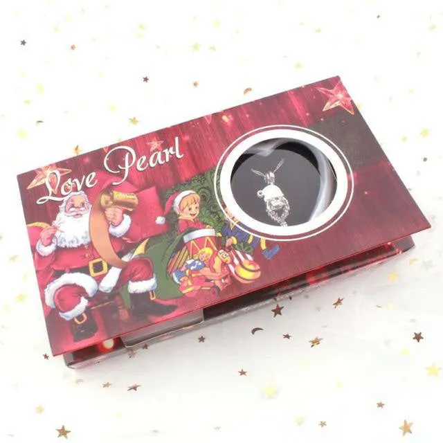 Love Pearl™ Santa Claus Christmas Cage Necklace DIY Oyster Opening Kit