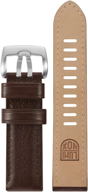 Luminox Men's 1830 Field Series Brown Leather Strap Stainless Steel Buckle Watch Band