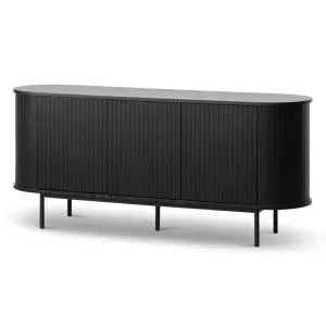 Luxe Lattice Side Table 170cms - Black