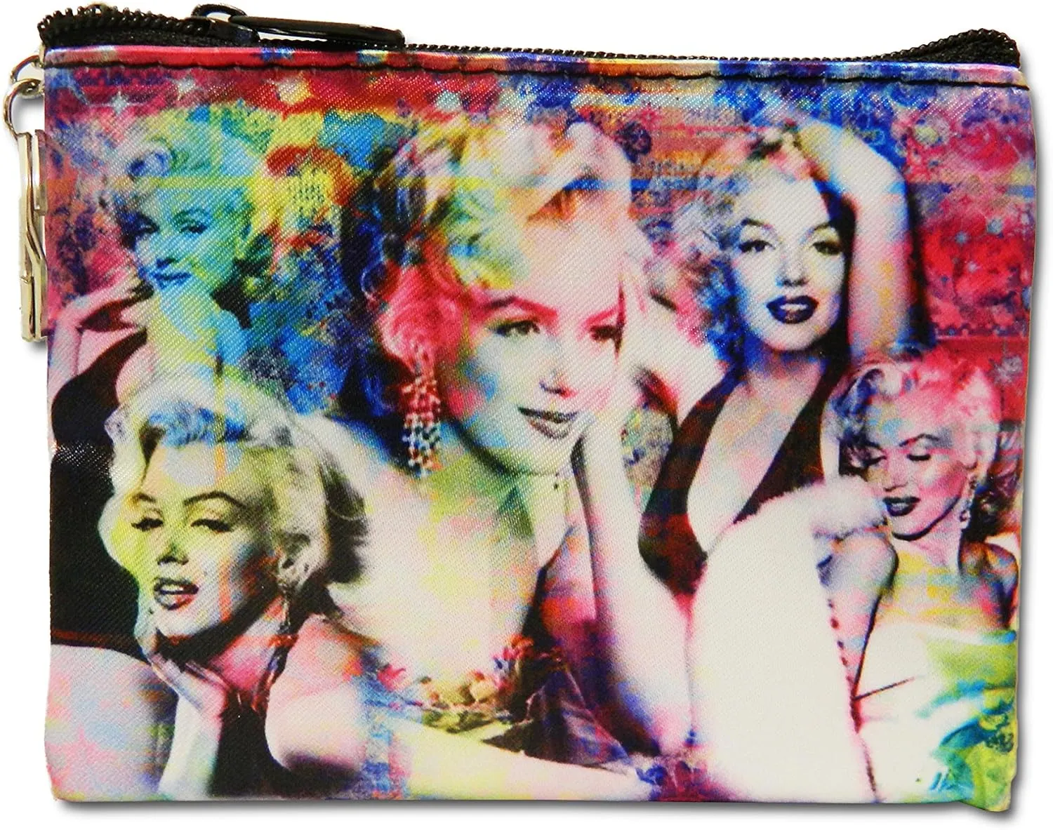 Marilyn Collage Key Chain Coin Purse