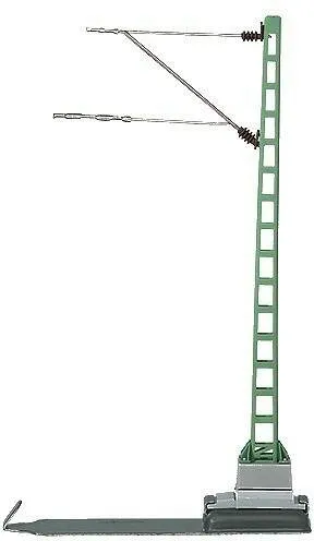 Marklin HO 74101 Marklin HO Catenary -- Standard Mast  Height: 3-15/16  Pkg(5)