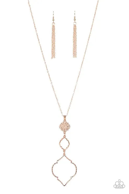 Marrakesh Mystery Rose Gold Necklace