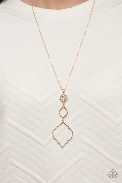 Marrakesh Mystery Rose Gold Necklace