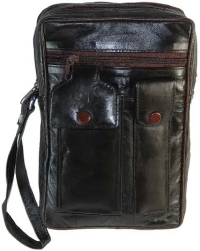 MARSHAL New Soft Leather Pouch/Bag & Cell Phone Holder #118