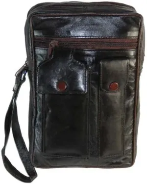 MARSHAL New Soft Leather Pouch/Bag & Cell Phone Holder #118