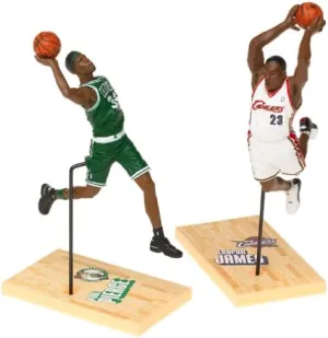 McFarlane Toys NBA 3 Inch Sports Picks Series 1 Mini Figures 2-Pack Lebron James & Paul Pierce