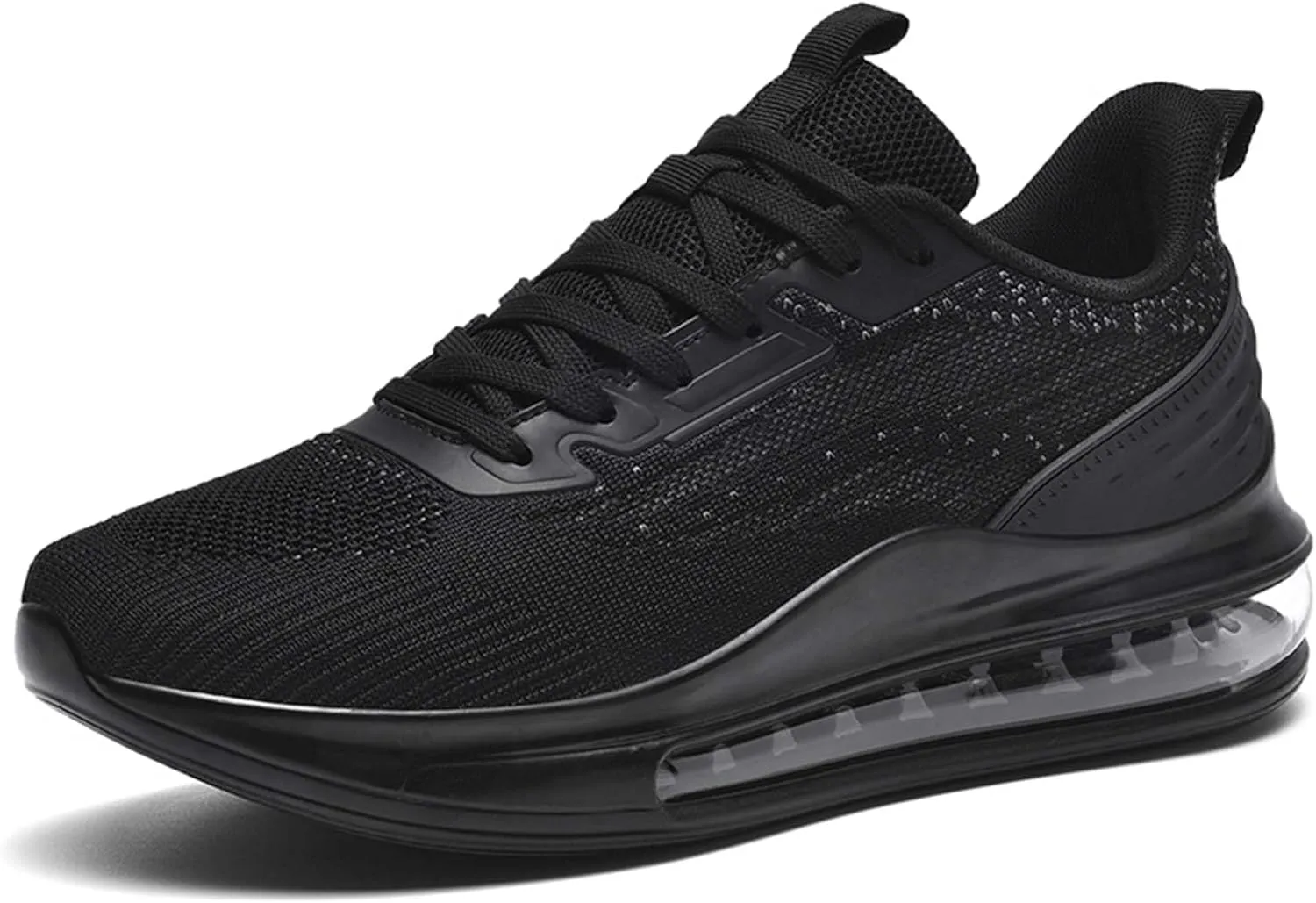 Men's Air Cushioned Athletic Shoes Breathable Mesh Running Shoes Non-Slip Rebound Casual Walking Shoes Arch Support Road Running Shoes Men's Shoes Size Large 6-14 US Size