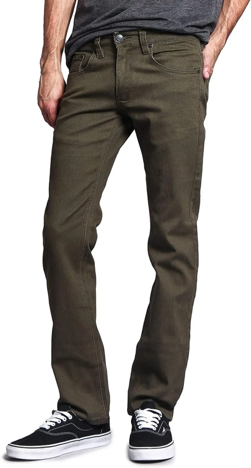 Men's Slim Fit Colored Jeans