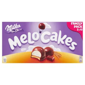 Milka Chocolate Candy | Melo-Cakes Chocolate Cakes Pralines Family Pack 30 Pieces | Milka Bars | Milka Candy | 17,6 Ounce Total