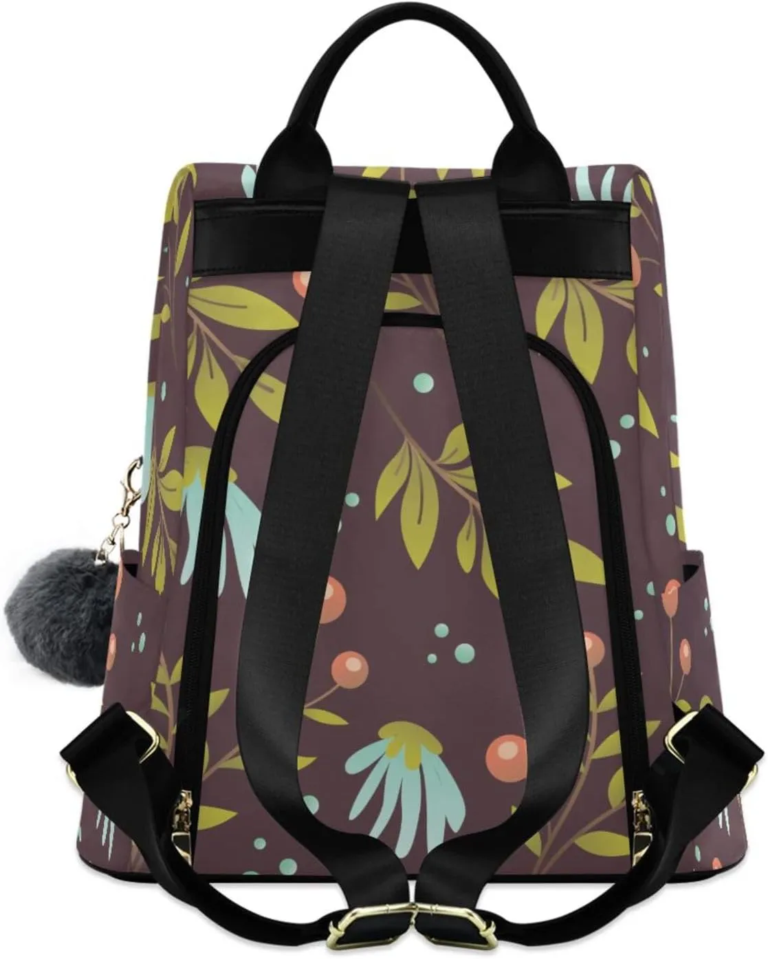 Mini Backpack Women Travel Handbag Shoulder Bag for Outing Shopping Traveling Going Out Pattern 4