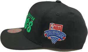 Mitchell & Ness Boston Celtics New Best N Class Pro Crown Black Green Era Snapback Hat Cap