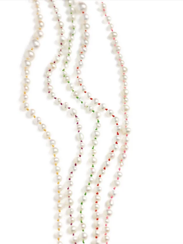 Mixed Pearl Necklace