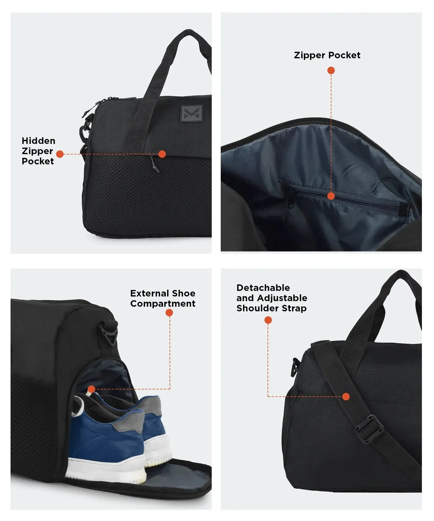 Mohawk MARTIAN Unisex Duffle Bag