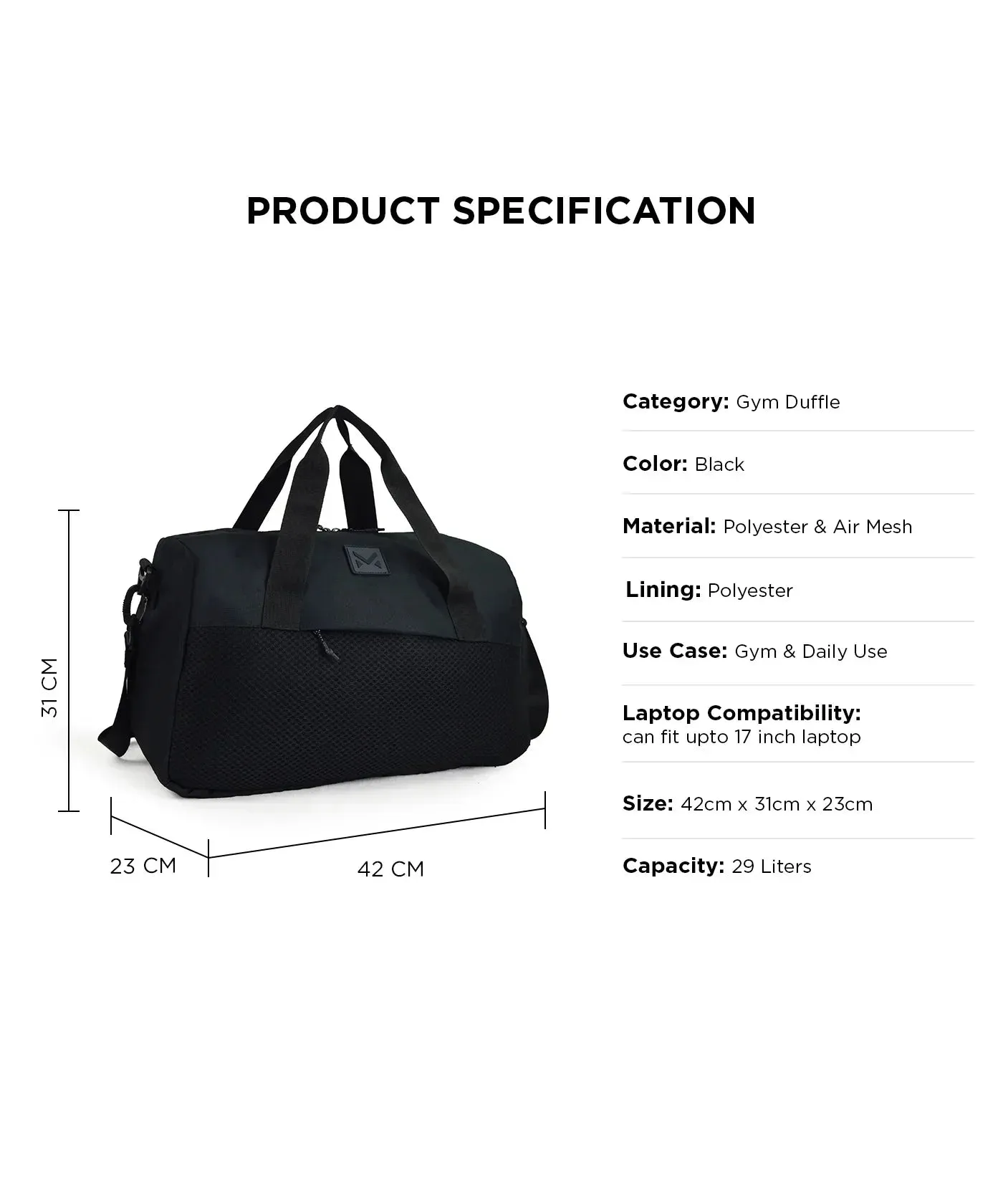 Mohawk MARTIAN Unisex Duffle Bag