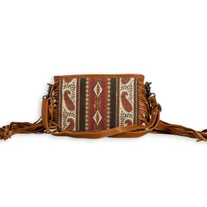 Mojave Paisley Fringed Small & Crossbody Bag