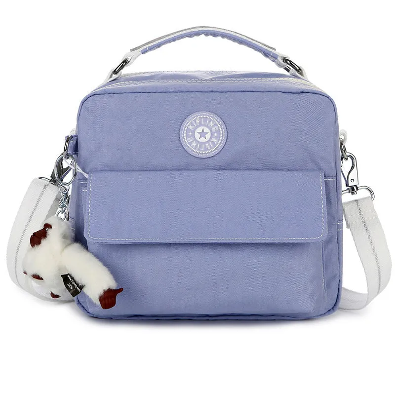 Monkey Nylon Canvas Lightweight Single Portable Crossbody Bags