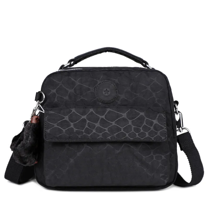 Monkey Nylon Canvas Lightweight Single Portable Crossbody Bags