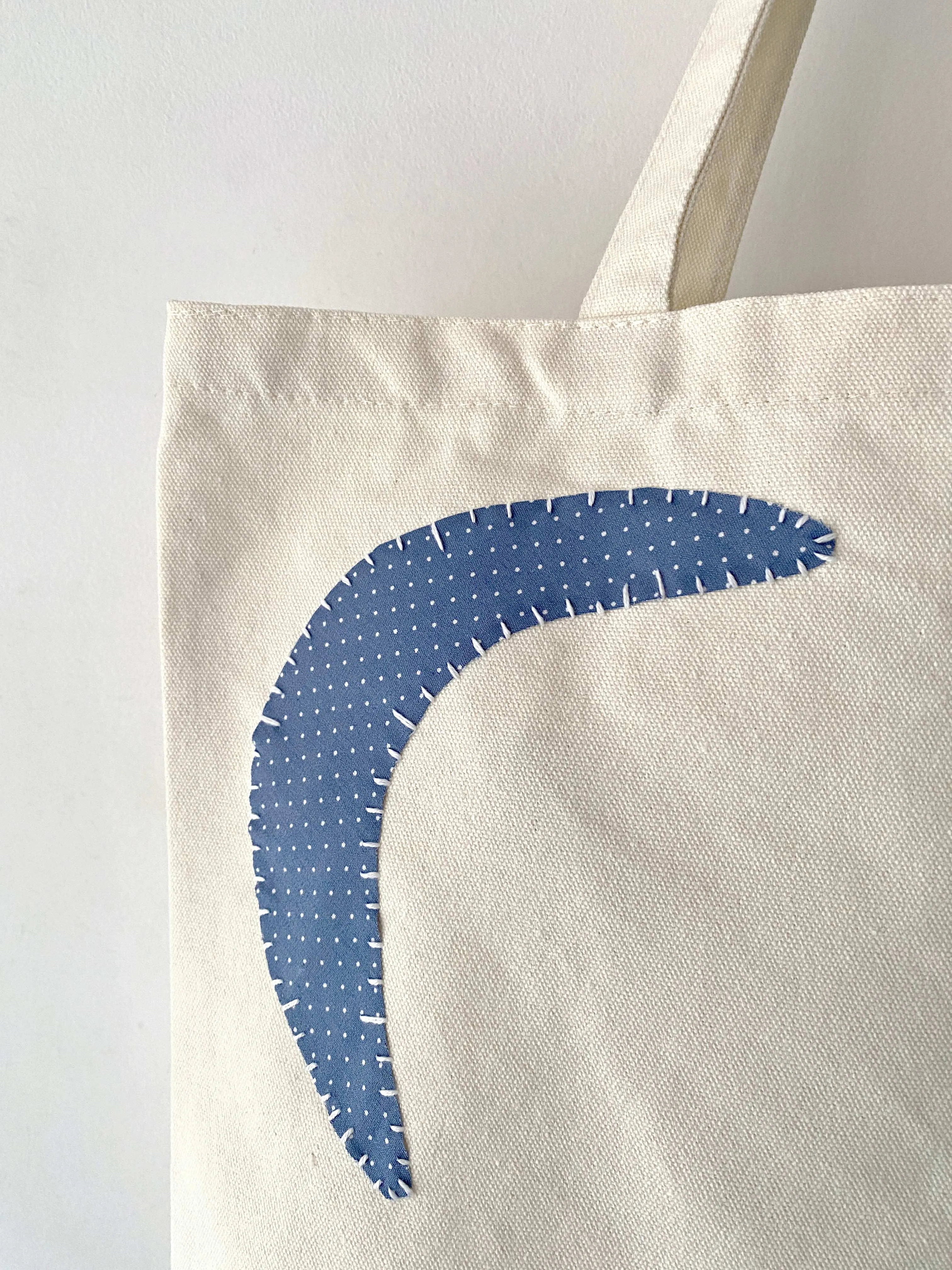 Moon Cottage Patch Tote