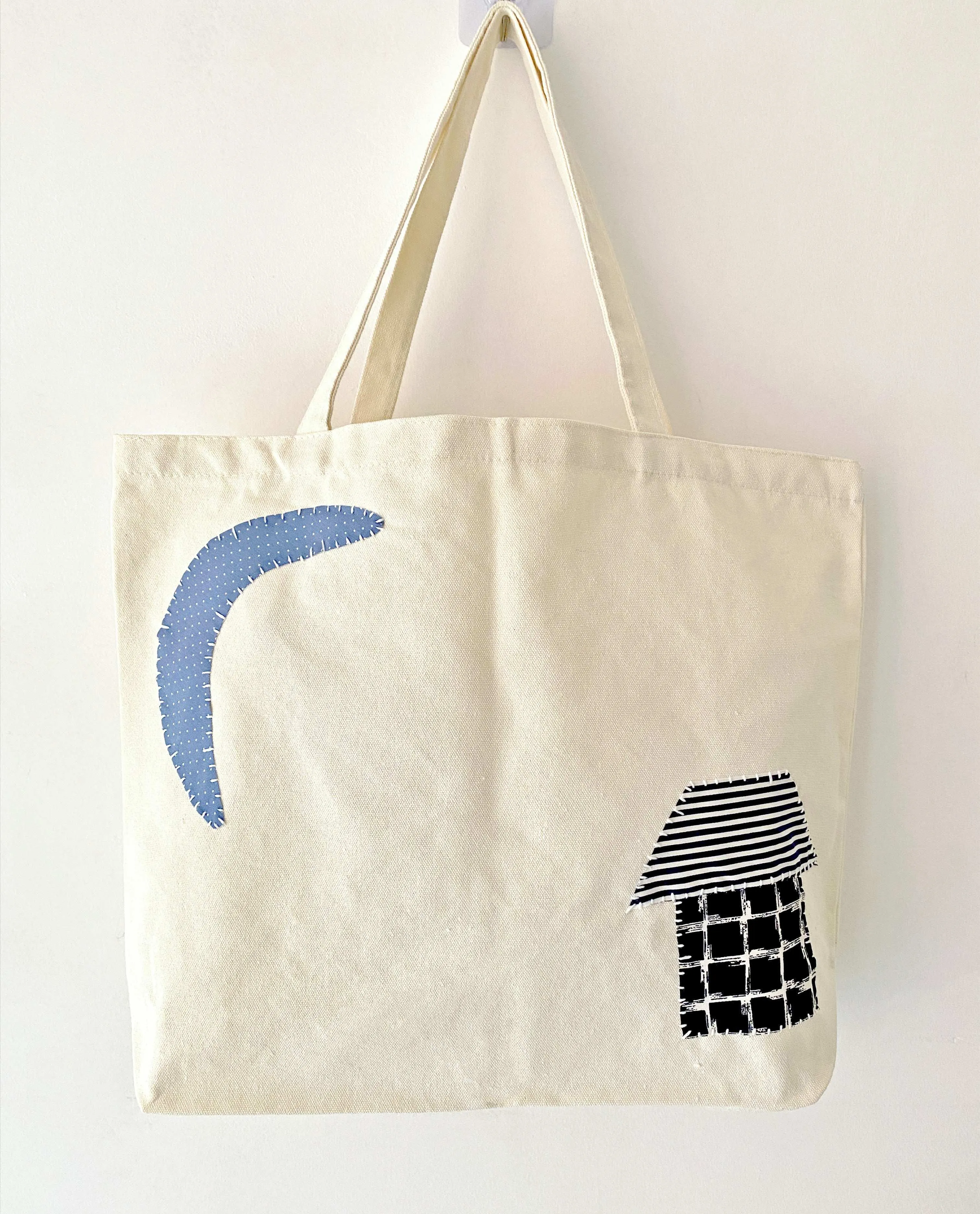 Moon Cottage Patch Tote