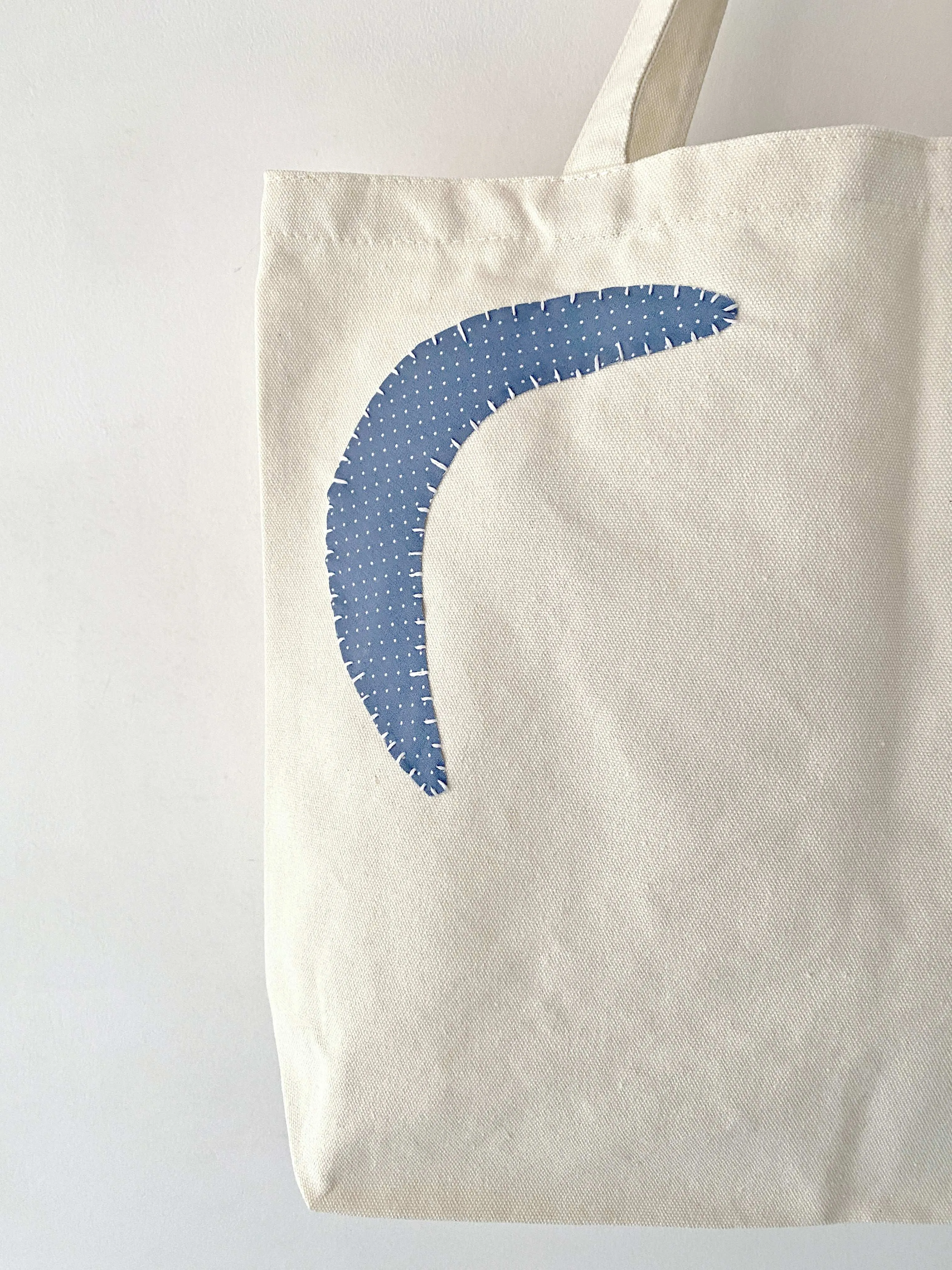 Moon Cottage Patch Tote