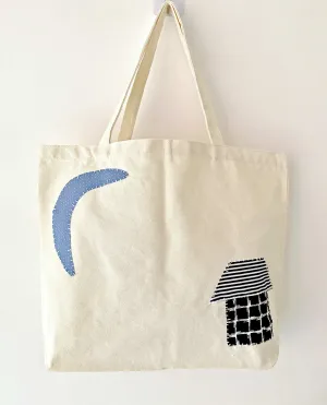 Moon Cottage Patch Tote