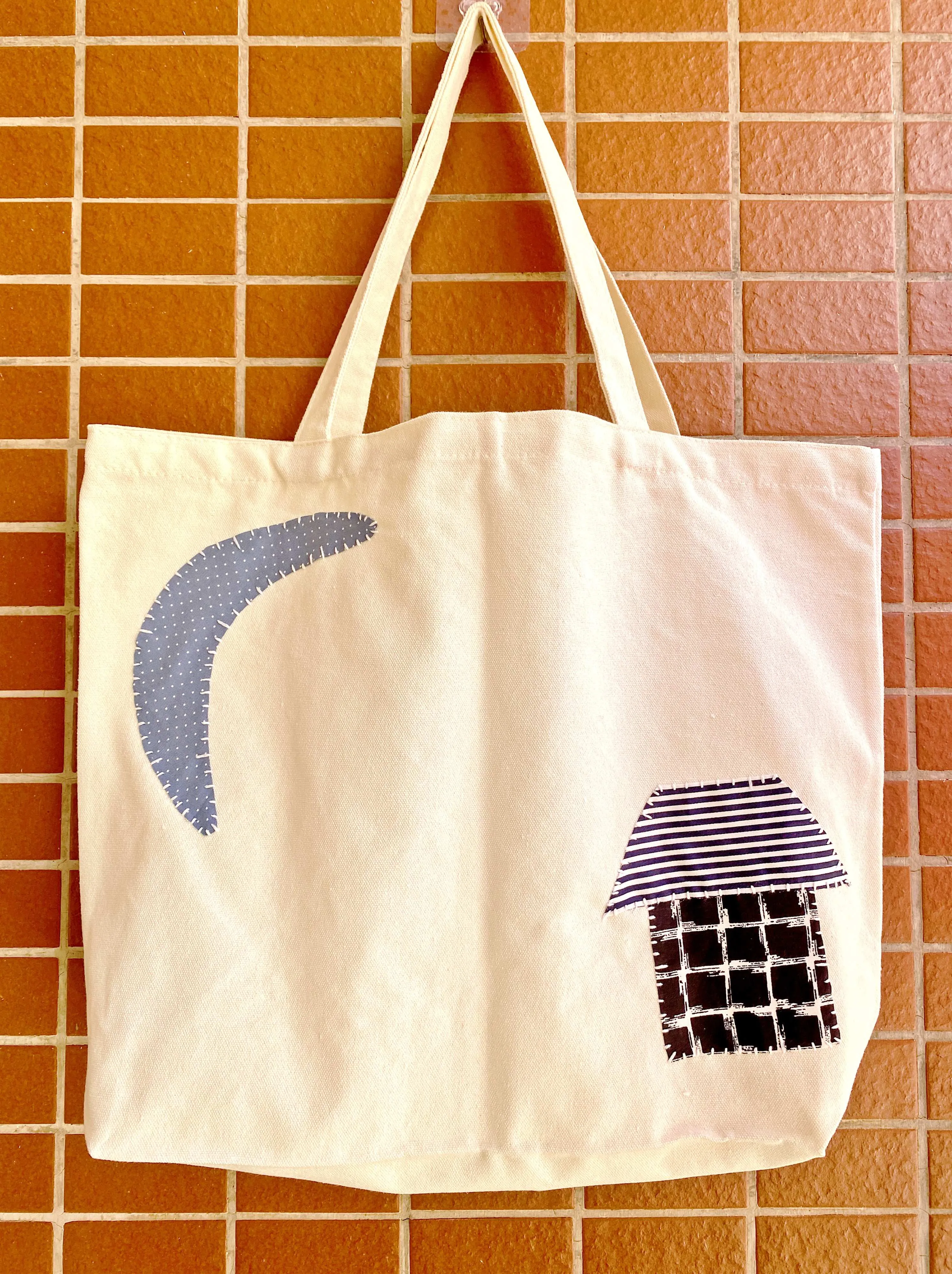 Moon Cottage Patch Tote