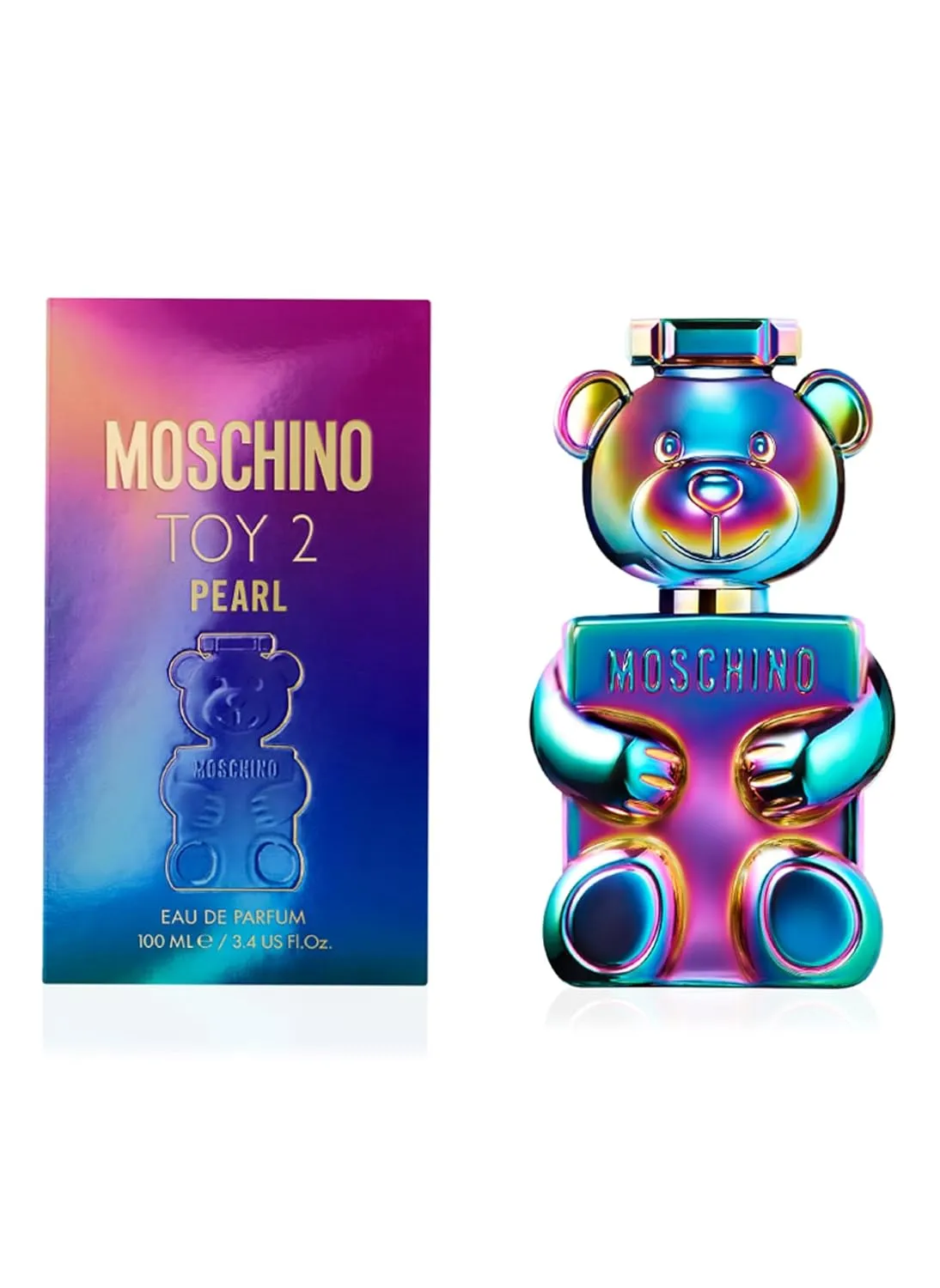 MOSCHINO Toy 2 Pearl Eau de Parfum Spray for Women – 3.4 oz | Fresh, Luxurious Fragrance with Floral and Fruity Notes