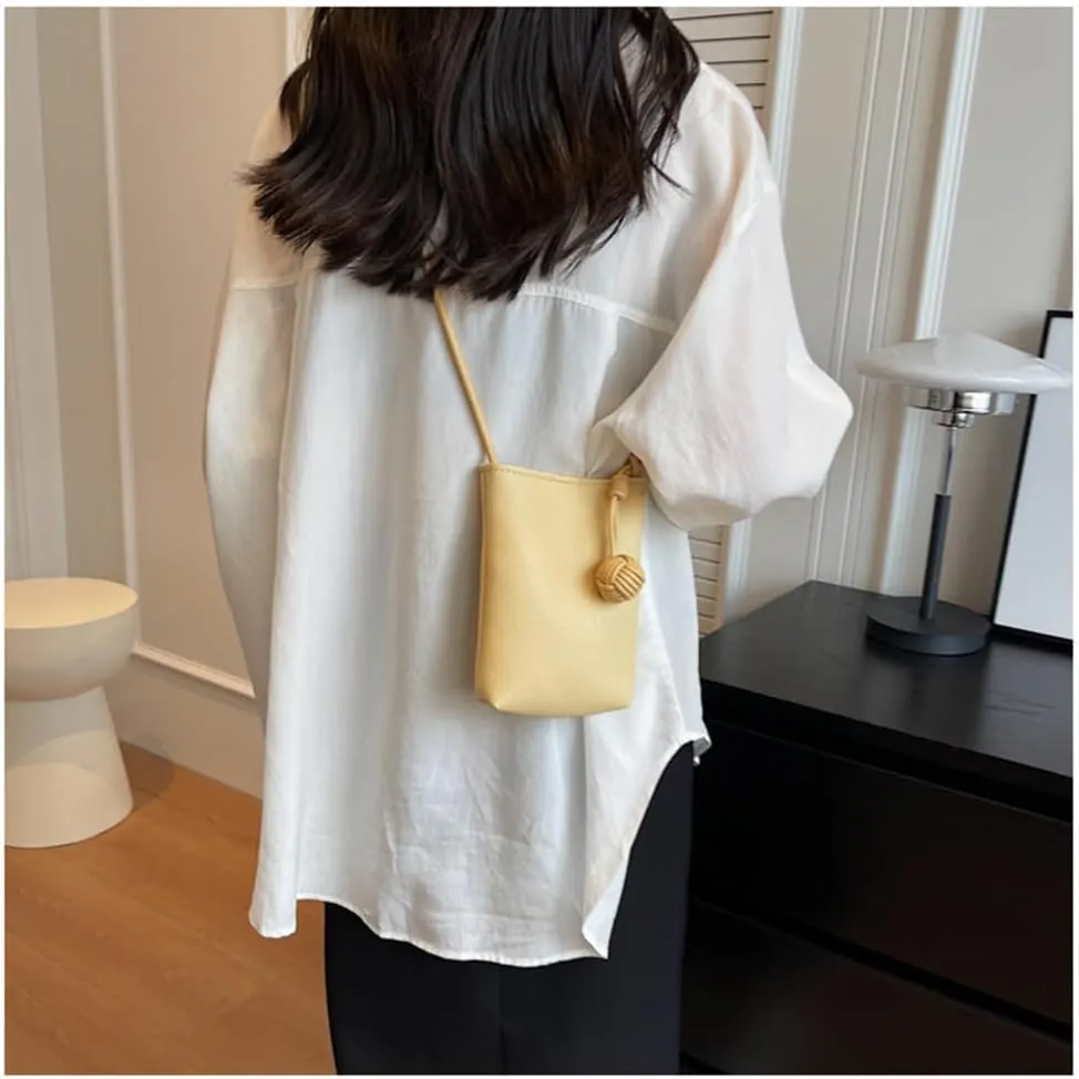 Mugrs Crossbody Bag,Mini Mobile Phone Crossbody Bag, Suitable for Keys, Change, and Headphones