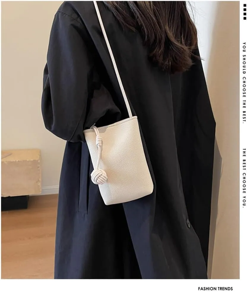Mugrs Crossbody Bag,Mini Mobile Phone Crossbody Bag, Suitable for Keys, Change, and Headphones