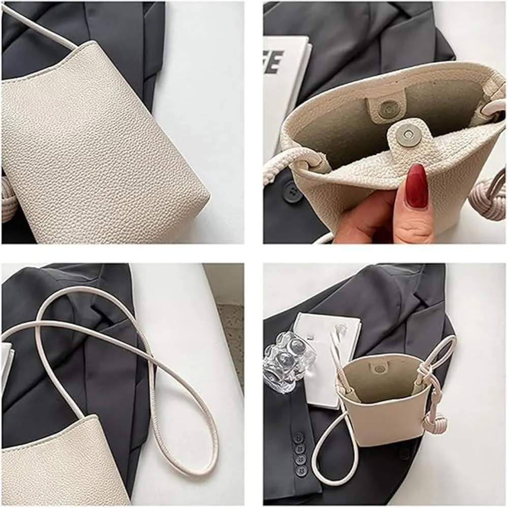 Mugrs Crossbody Bag,Mini Mobile Phone Crossbody Bag, Suitable for Keys, Change, and Headphones