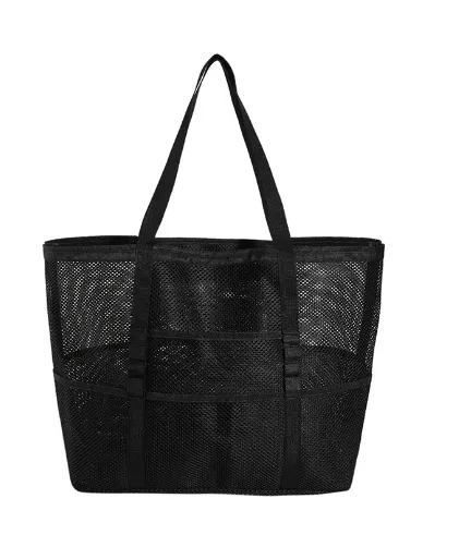 Multi-pocket Mesh Tote