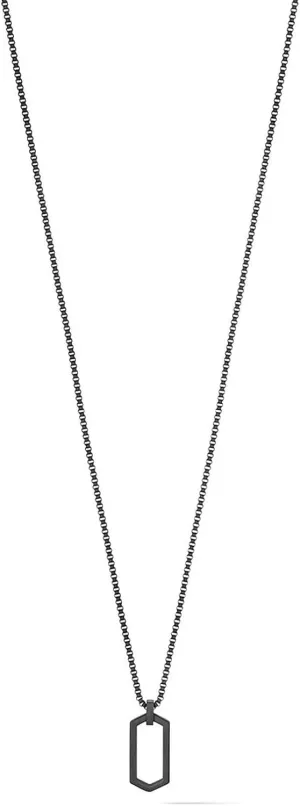 MVMT Men's Hex Pendant Necklace