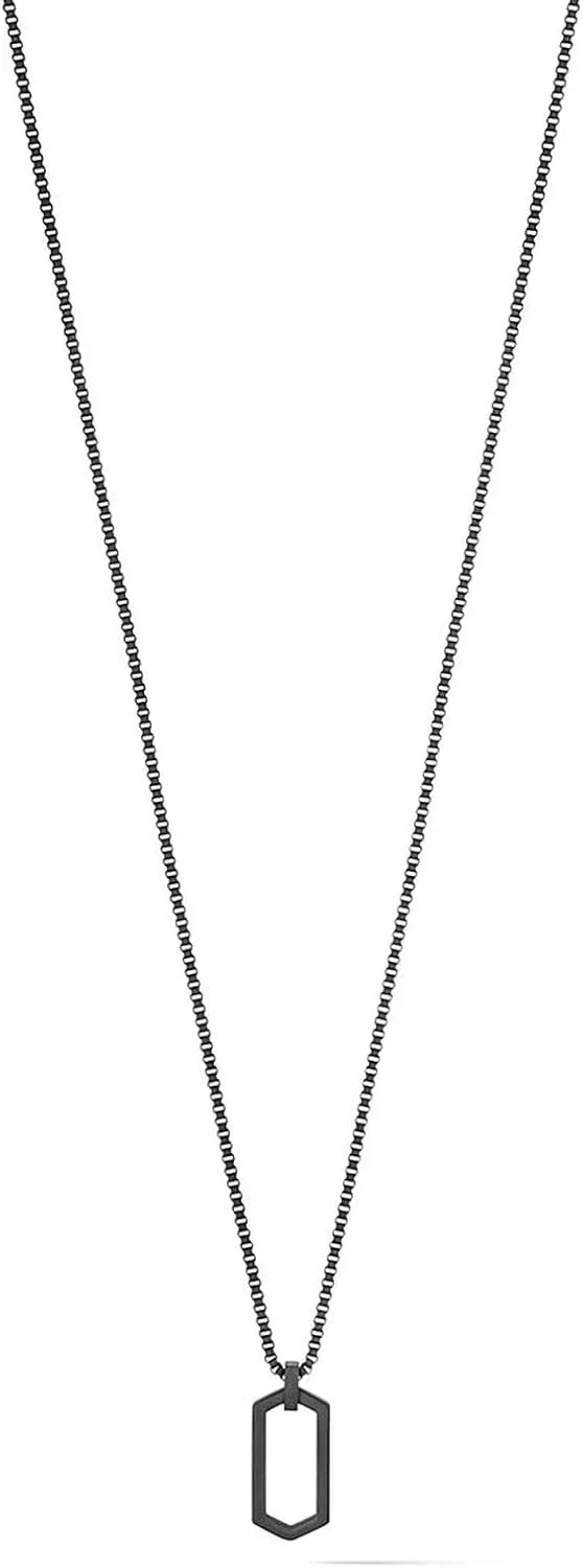 MVMT Men's Hex Pendant Necklace