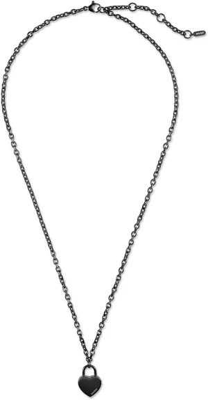 MVMT Women's Heartlock Lobster Closure Necklace