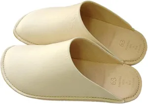Nankai Tsusho 0710-010 Roxan Leather Slippers Ivy L