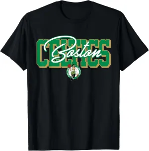 NBA - Boston Celtics Blockletter Script T-Shirt